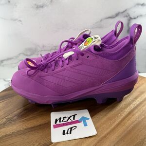Mens sz 8-Adidas Adizero Impact TPU 2.0 BSB Somos Baseball Cleats Purple JS2981